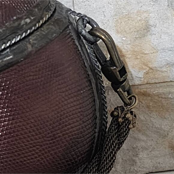 Maya Evangelista Hard Resin Cross Body Bag with Removable Beaded Strap - Picture 9 of 16